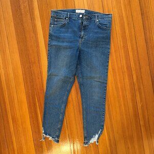 Topshop Denim Skinny Jeans W34 L30